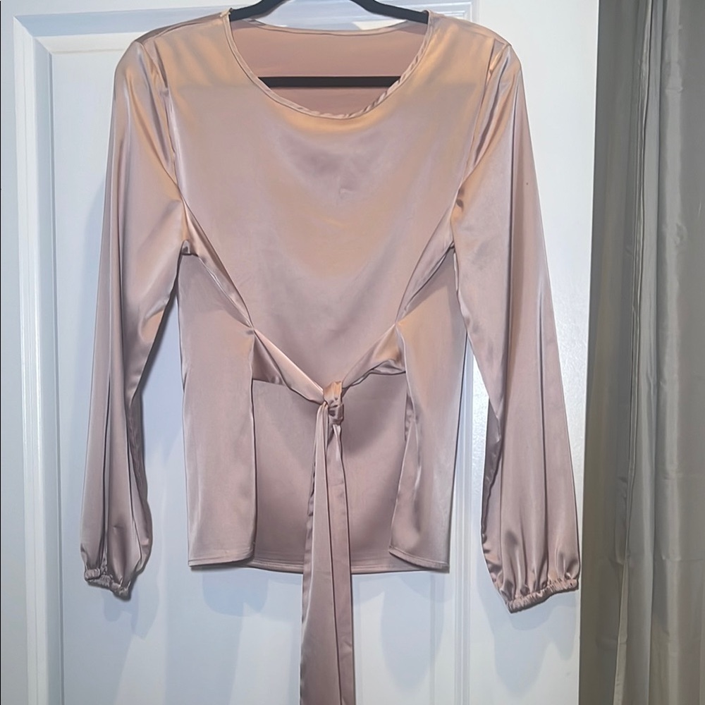 Elegant Cream Women's Top